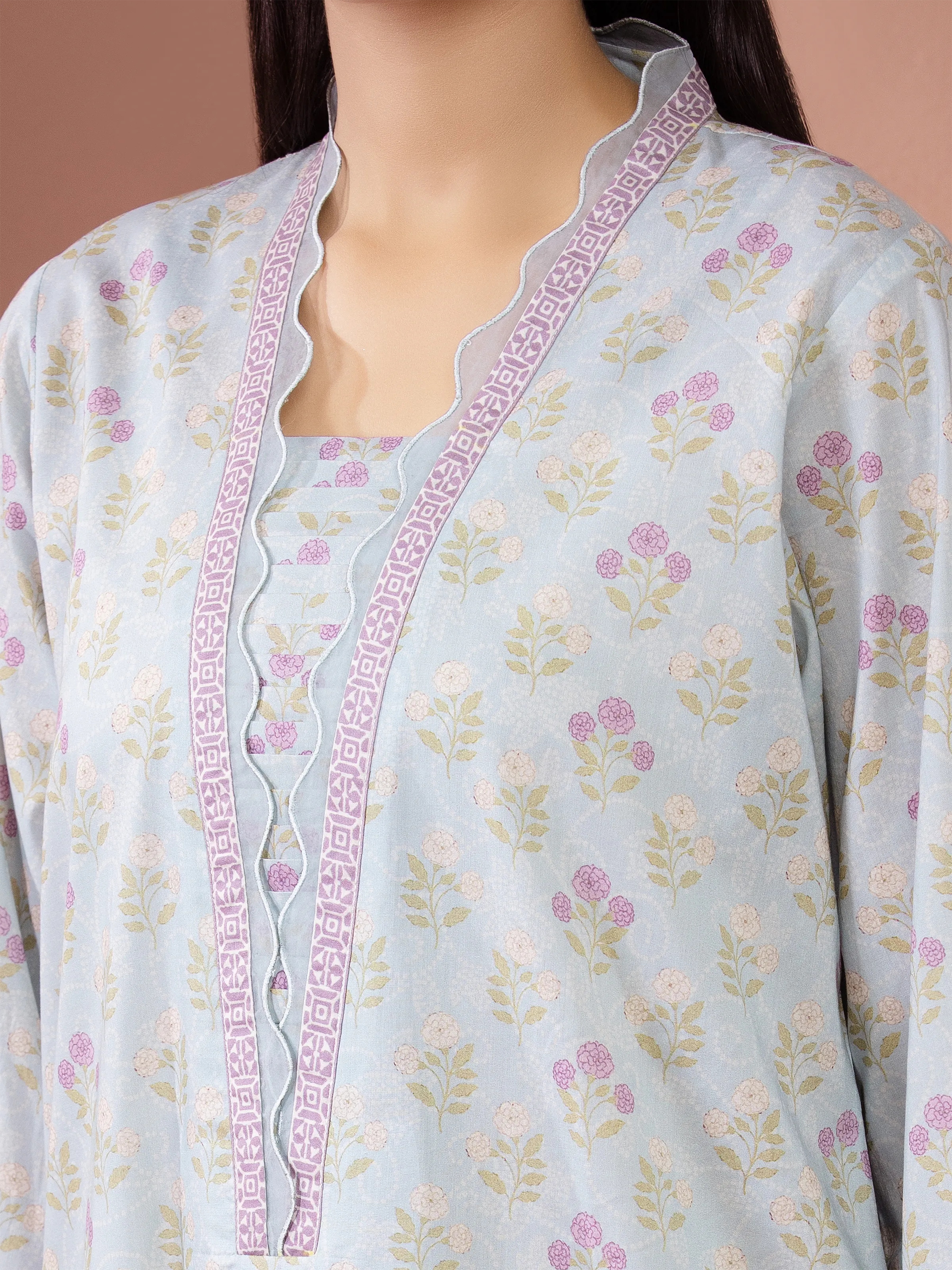 Printed Lawn Shirt