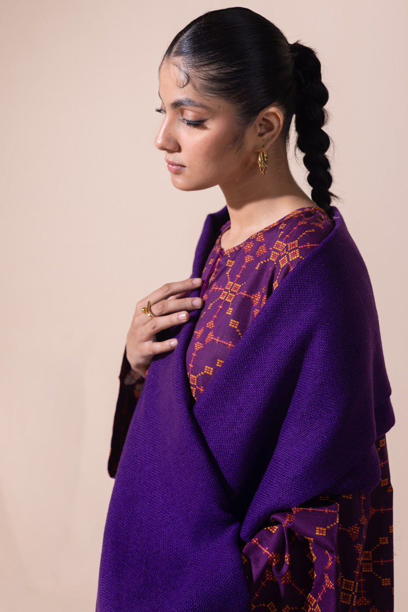 Rustic Woven Shawl