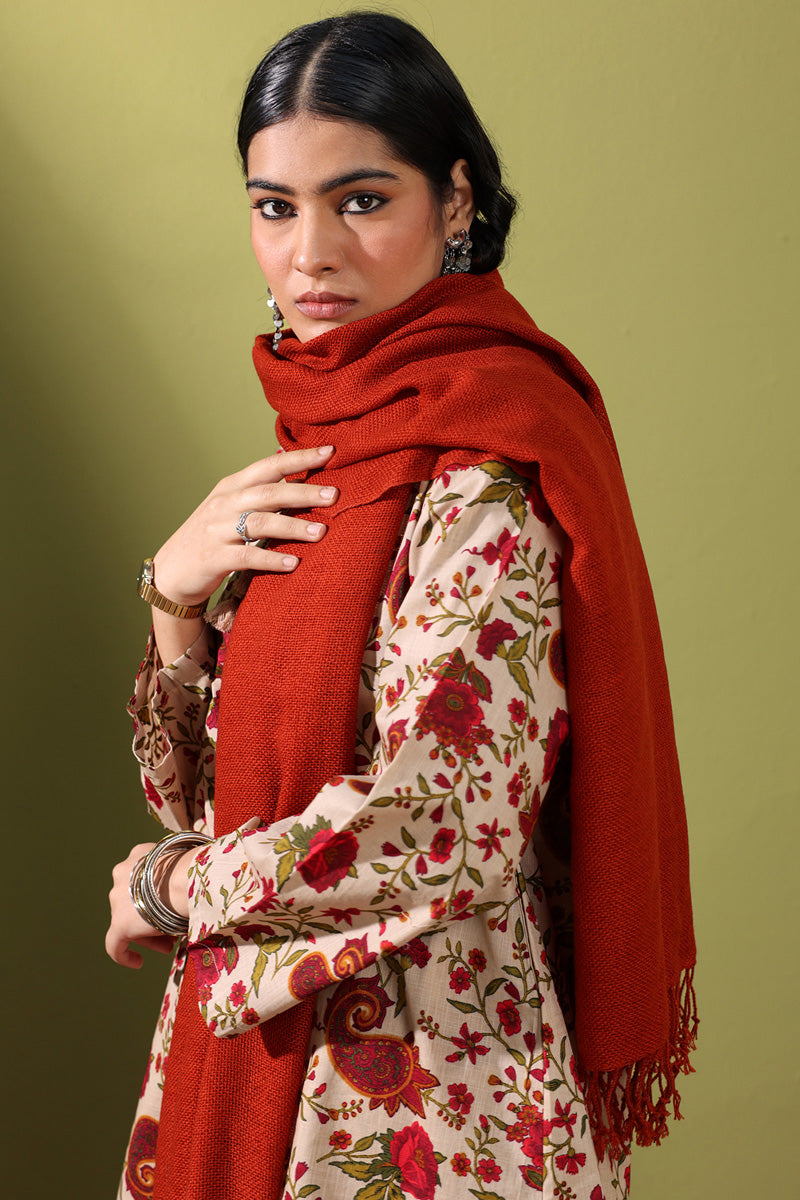 Rustic Woven Shawl