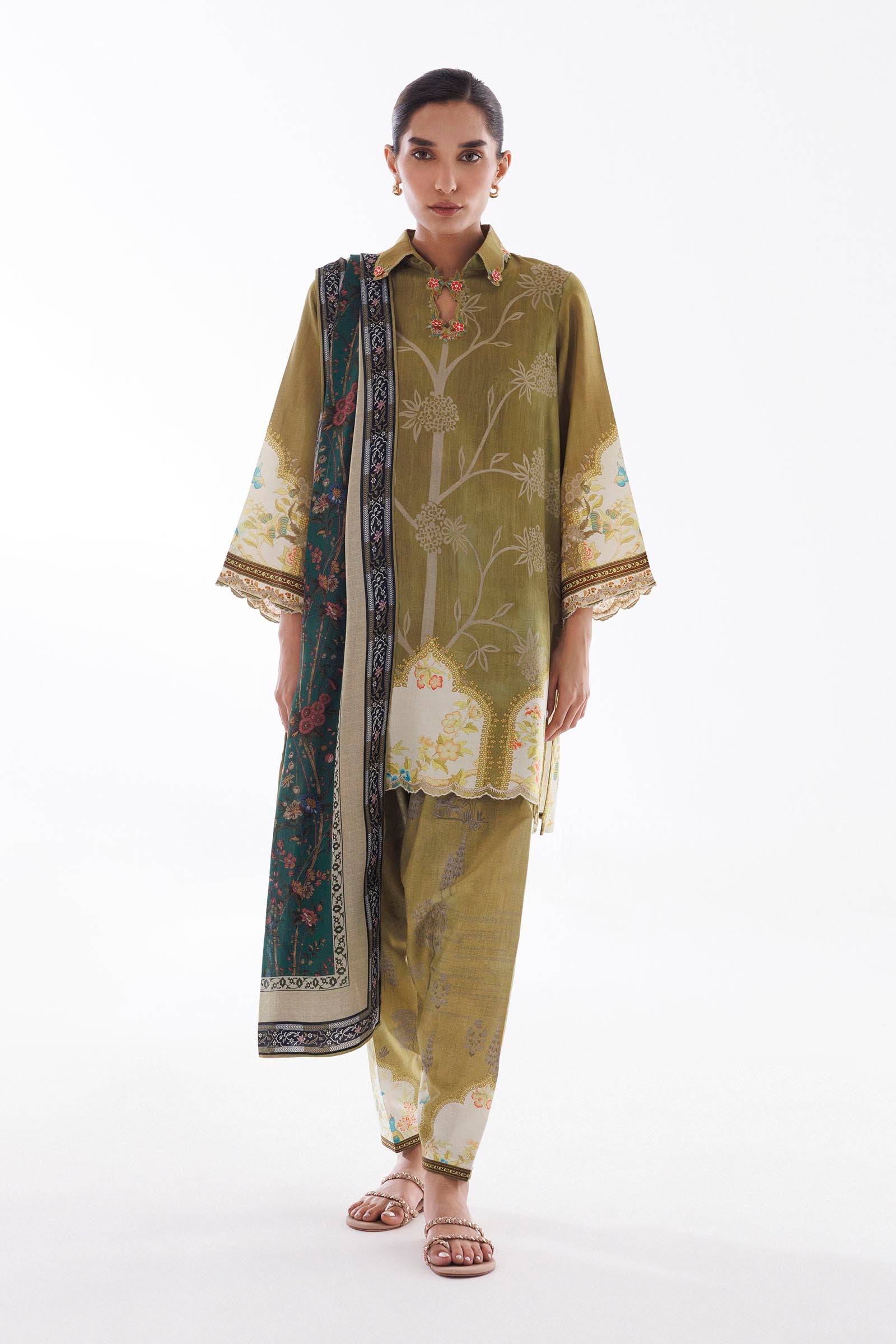 Linen Muzlin Suit