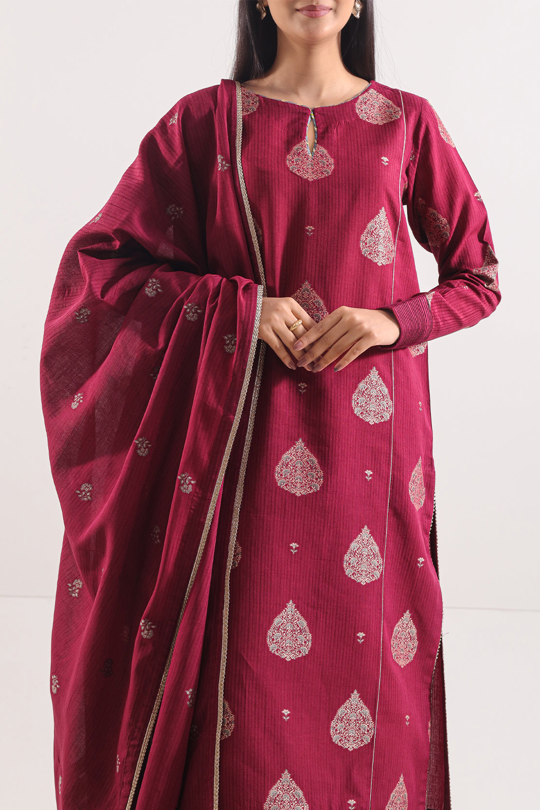 Jacquard Cotton 3-Pc