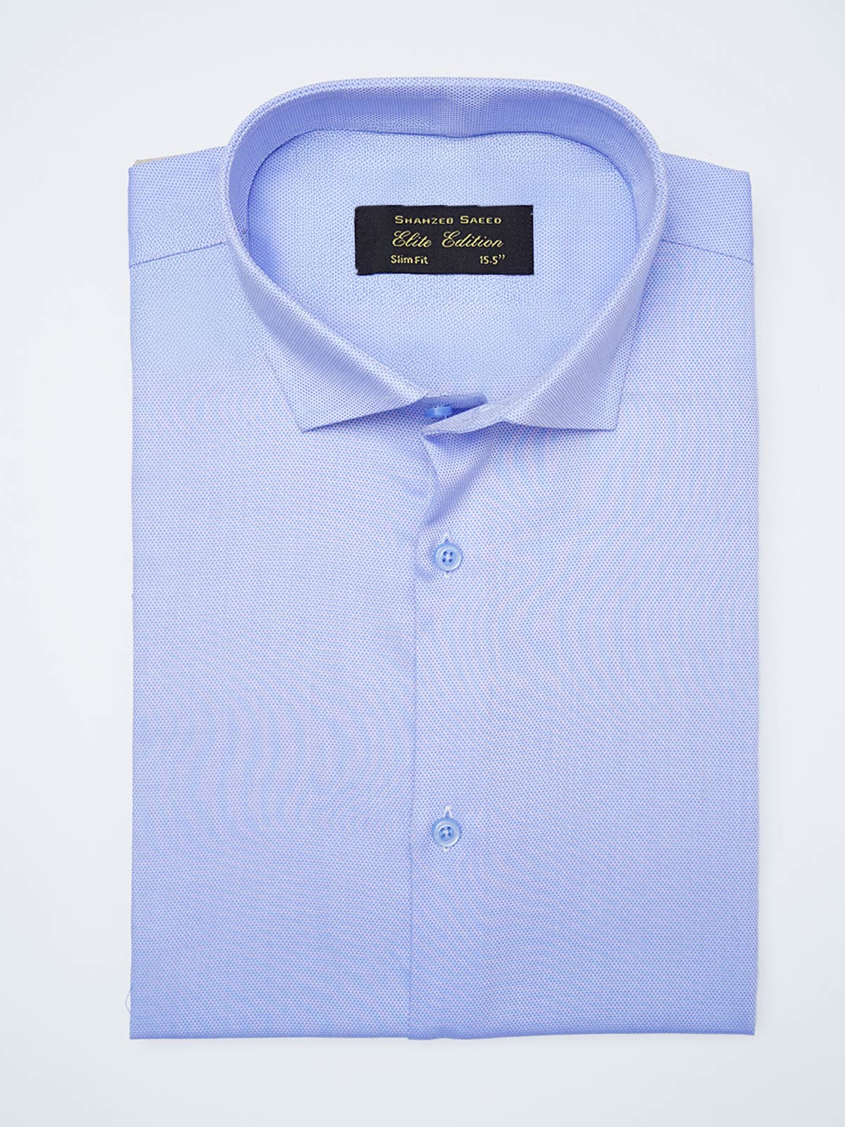 Blue Self, Cutaway Collar, Elite Edition, Mens Formal Shirt