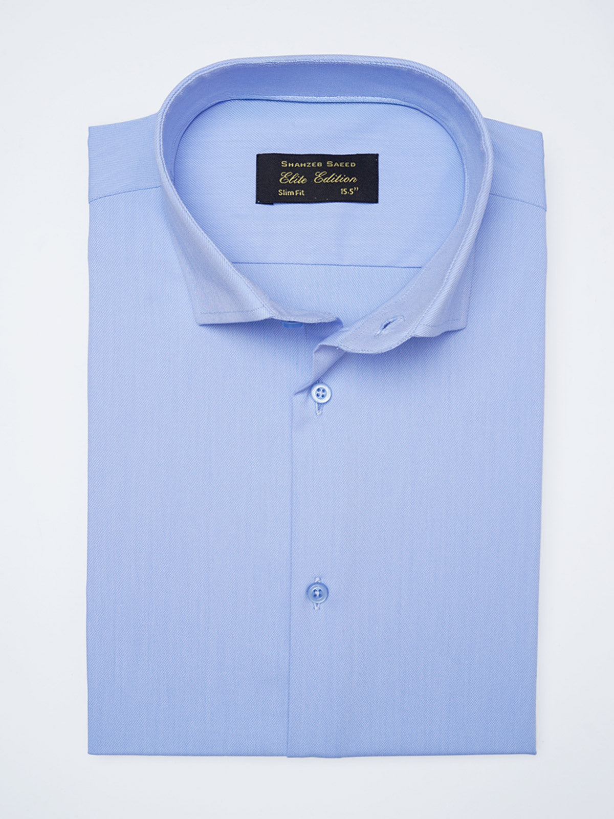 Blue Self, Cutaway Collar, Elite Edition, Mens Formal Shirt