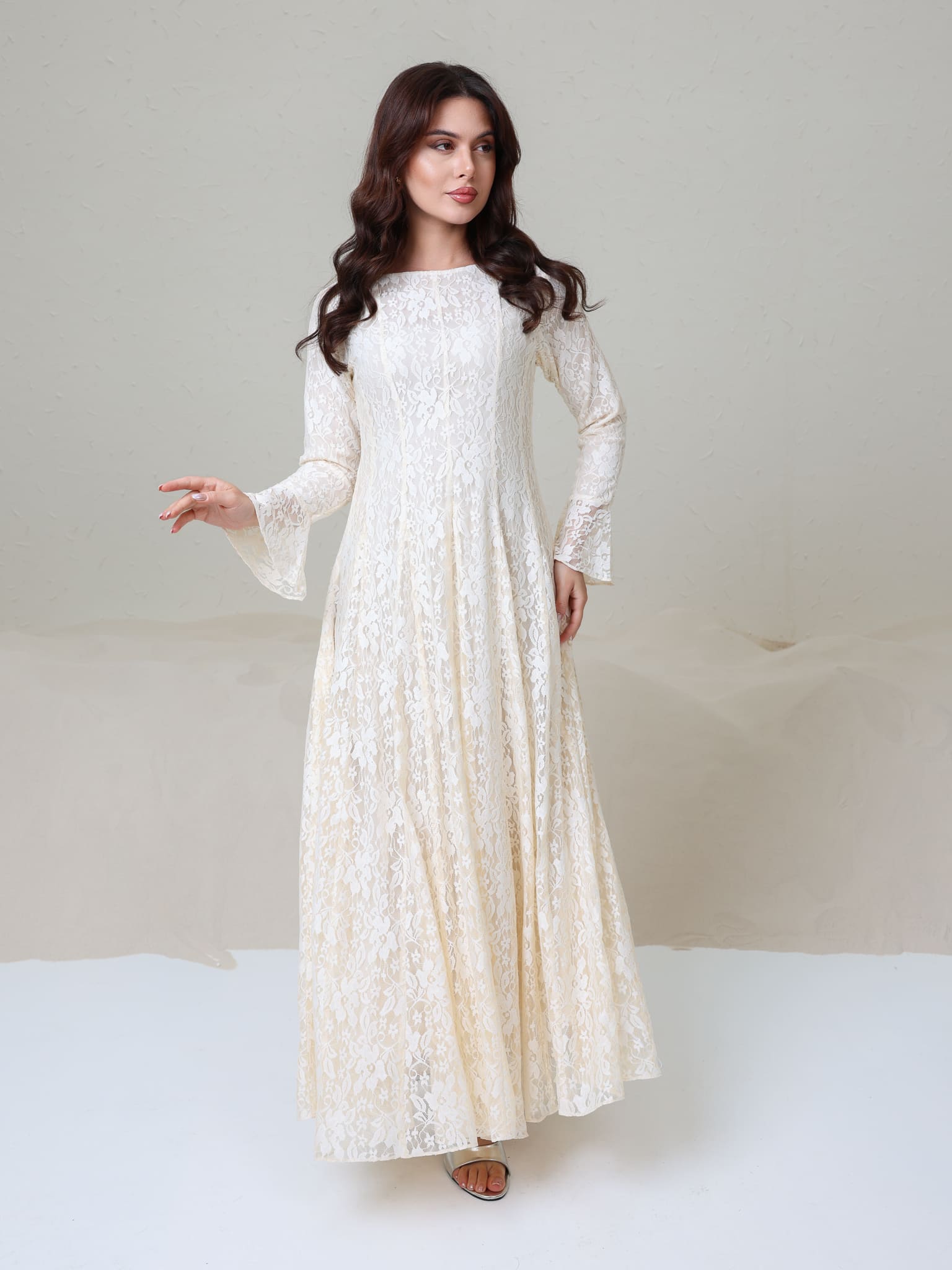 Carys Net Panel Dress