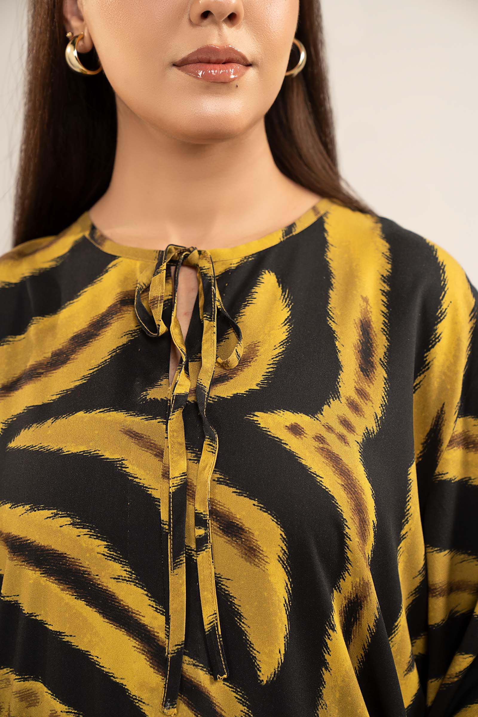 2-Pc Printed Twill Suit