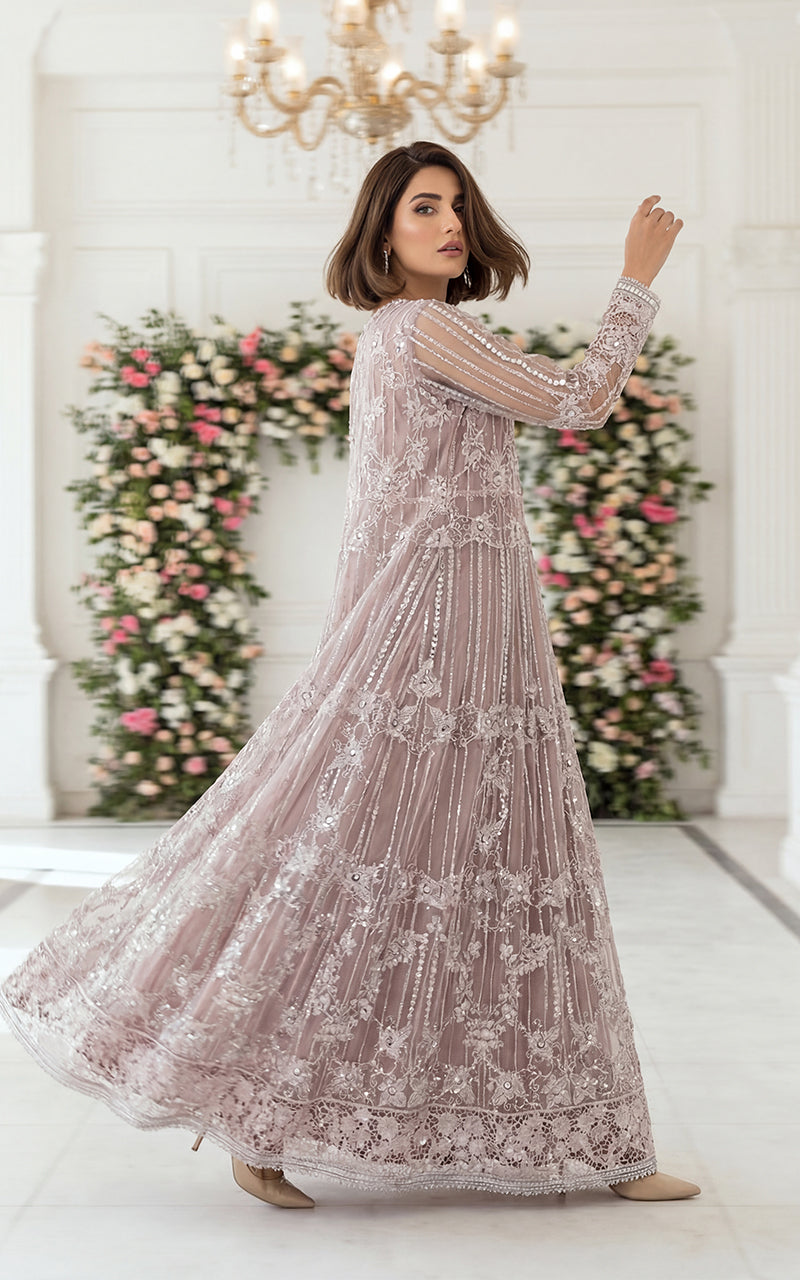 Embroidered Jacket With Maxi